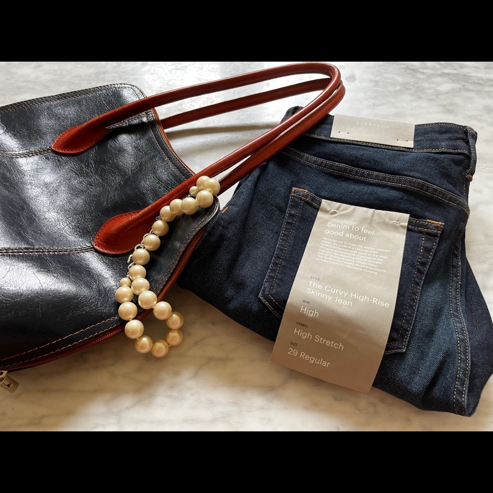NWT High Rise High Stretch Everlane Denim